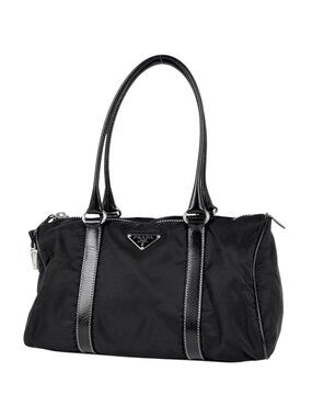 Prada Handbag Tessuto Nylon Nero